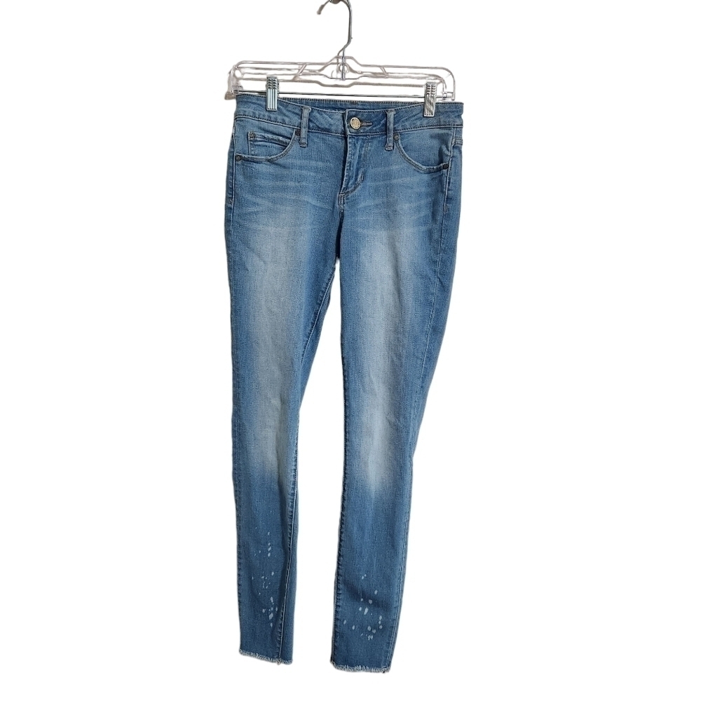 Articles of Society Jeans Sarah Skinny fray hem, sz 26